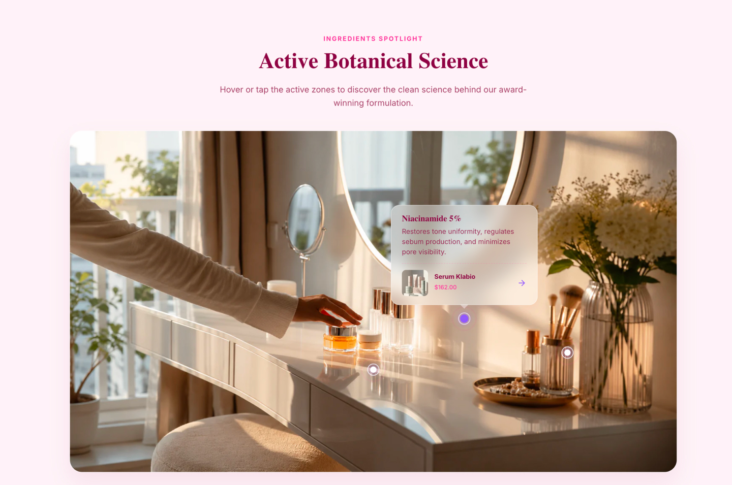 Selling to 'Skintellectuals': Engage Customers with Ingredient Hotspots